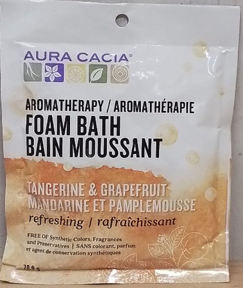 Foam Bath - Tangerine & Grapefruit (Aura Cacia)